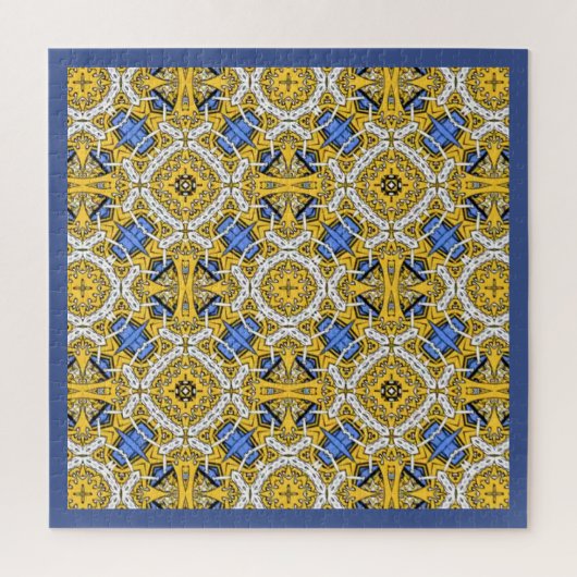 Volume elf's caleidoscoop art nine legpuzzel (Verticaal)