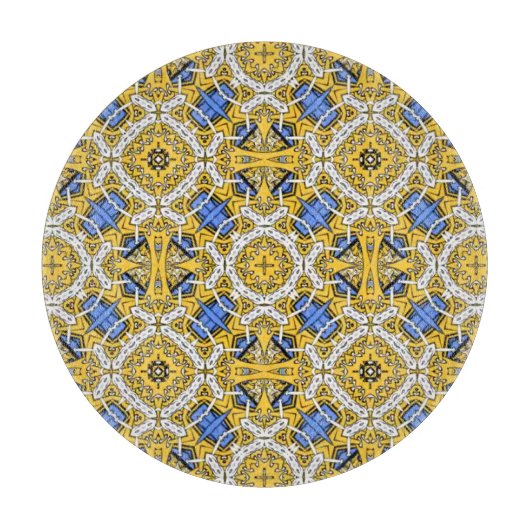 Volume elf's caleidoscoop art nine snijplank (Voorkant)