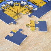 Volume elf's caleidoscoop art ten legpuzzel (Zijkant)
