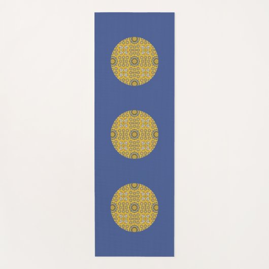 Volume elf's caleidoscoop art ten yogamat (Voorkant)