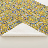 Volume elf's caleidoscoop art three sherpa deken (3/4)