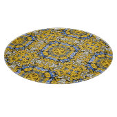 Volume elf's caleidoscoop art three snijplank (Hoek)