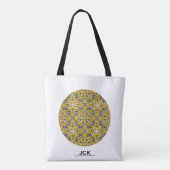 Volume elf's caleidoscoop art tweeëndertig tote bag (Achterkant)