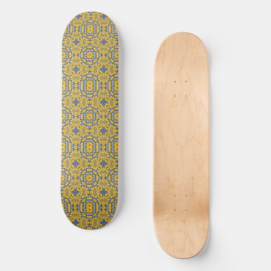 Volume elf's caleidoscoop art twintig persoonlijk skateboard (Voorkant)