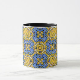 Volume elf's caleidoscoop art vierentwintig mok