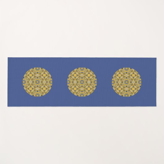 Volume elf's caleidoscoop art zestien yogamat (Voorkant (horizontaal))