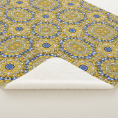 Volume elf's caleidoscoop art. zeven sherpa deken (3/4)