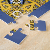 Volume elf's caleidoscoop art zeventien legpuzzel (Zijkant)