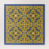Volume elf's caleidoscoop art zeventien legpuzzel (Horizontaal)