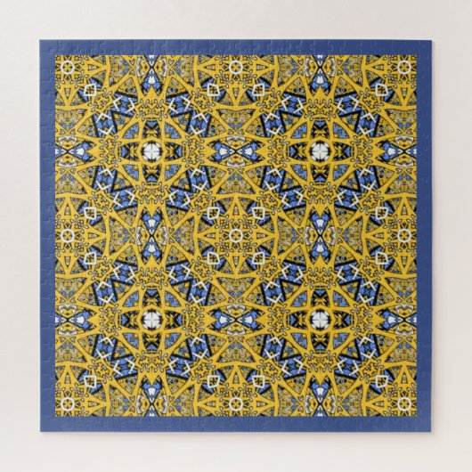 Volume elf's caleidoscoop art zeventien legpuzzel (Verticaal)