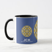 Volume elf's caleidoscoop art zeventien mok (Links)