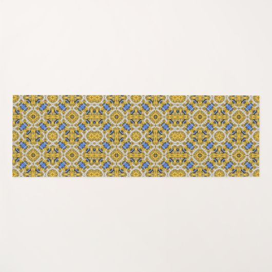 Volume elf's caleidoscoop art zeventien yogamat (Voorkant (horizontaal))