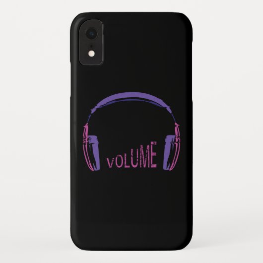 Volume hoofdtelefoon omhoog Case-Mate iPhone case (Achterkant)