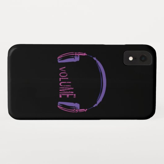 Volume hoofdtelefoon omhoog Case-Mate iPhone case (Achterkant (horizontaal))