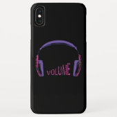 Volume hoofdtelefoon omhoog Case-Mate iPhone case (Achterkant)