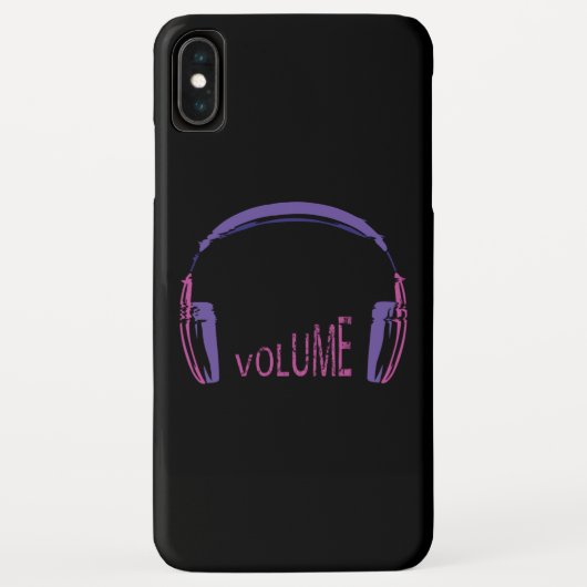 Volume hoofdtelefoon omhoog Case-Mate iPhone case (Achterkant)