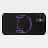 Volume hoofdtelefoon omhoog Case-Mate iPhone case (Achterkant (horizontaal))