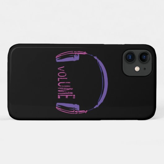 Volume hoofdtelefoon omhoog Case-Mate iPhone case (Achterkant (horizontaal))