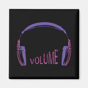 Volume hoofdtelefoon omhoog magneet