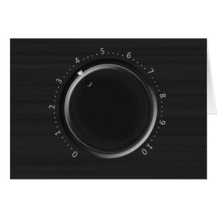 Volume Knob Wenskaart
