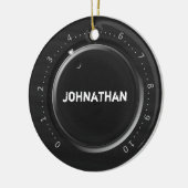 Volume knop Aangepaste naam Keramisch Ornament (Links)