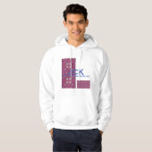 Volume negen's caleidoscoop art achttien hoodie (Voorkant volledig)