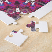 Volume negen's caleidoscoop art achttien legpuzzel (Zijkant)