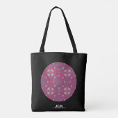 Volume negen's caleidoscoop art achttien tote bag (Achterkant)