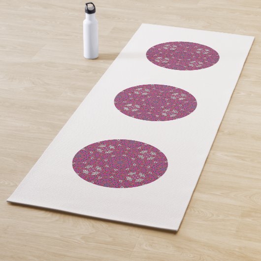 Volume negen's caleidoscoop art achttien yogamat (In situ)