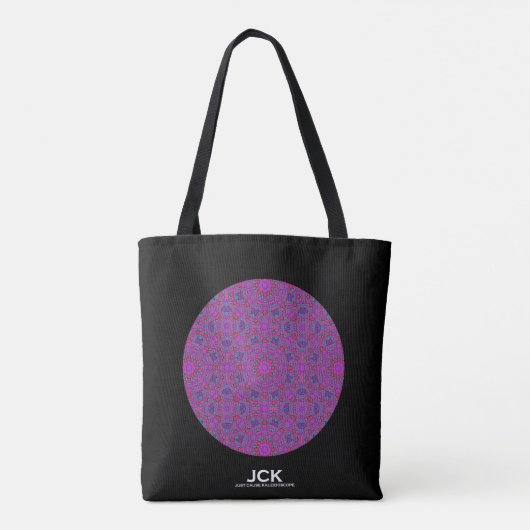 Volume negen's caleidoscoop art drieëntwintig tote bag (Achterkant)