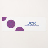 Volume negen's caleidoscoop art drieëntwintig yogamat (Achterkant (horizontaal))