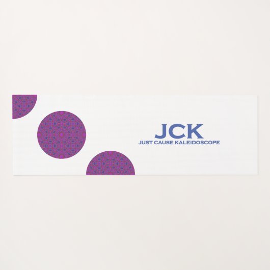 Volume negen's caleidoscoop art drieëntwintig yogamat (Achterkant (horizontaal))