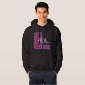 Volume negen's caleidoscoop art eenentwintig hoodie (Voorkant volledig)