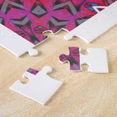 Volume negen's caleidoscoop art eight legpuzzel (Zijkant)