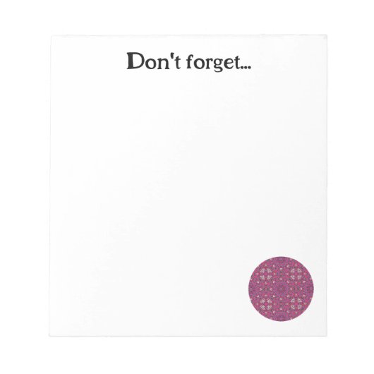 Volume negen's caleidoscoop art eight notitieblok (Voorkant)