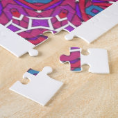 Volume negen's caleidoscoop art elf legpuzzel (Zijkant)