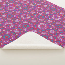 Volume negen's caleidoscoop art elf sherpa deken