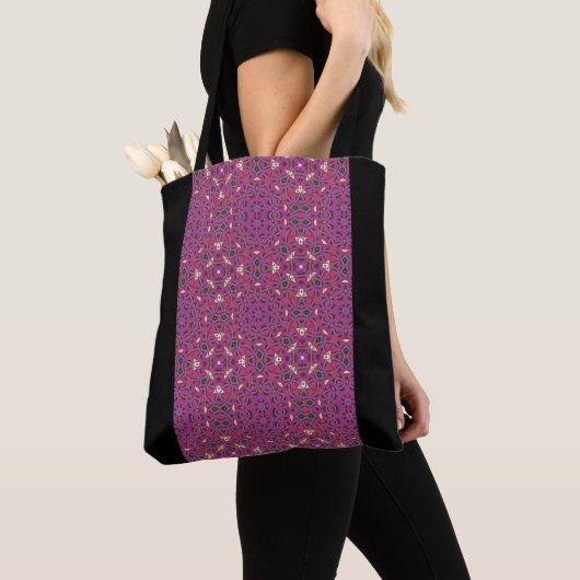 Volume negen's caleidoscoop art elf tote bag (Dichtbij)