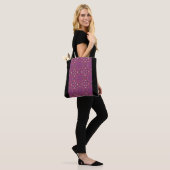 Volume negen's caleidoscoop art elf tote bag (Op model)