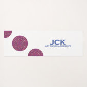 Volume negen's caleidoscoop art elf yogamat (Achterkant (horizontaal))