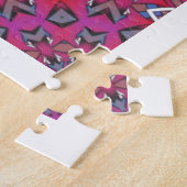 Volume negen's caleidoscoop art nine legpuzzel (Zijkant)