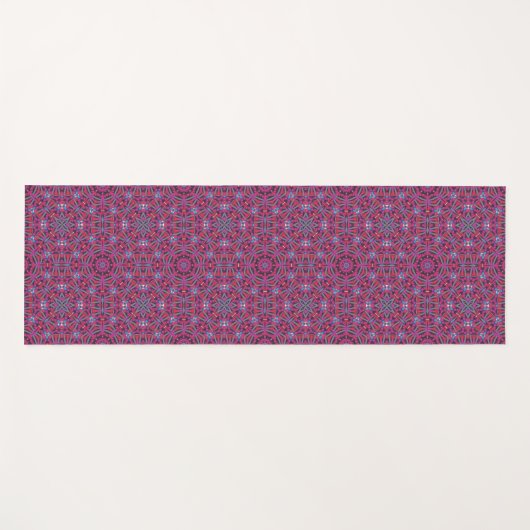 Volume negen's caleidoscoop art one yogamat (Voorkant (horizontaal))