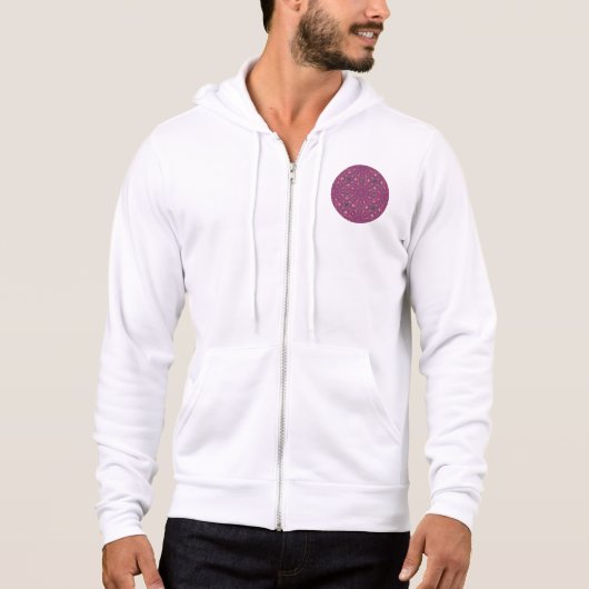 Volume negen's caleidoscoop art six hoodie (Voorkant)