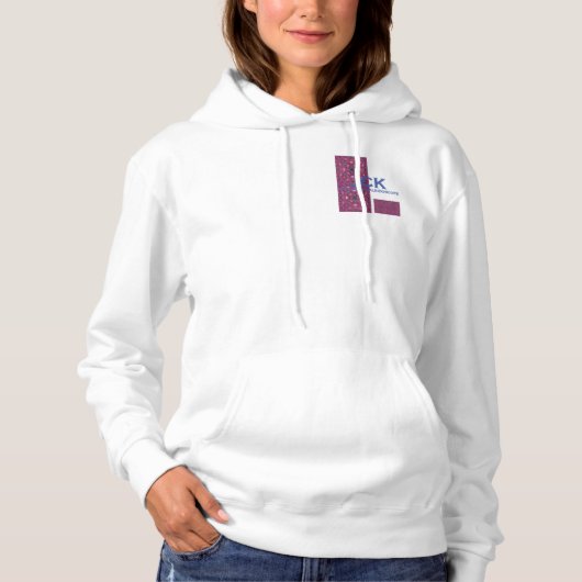Volume negen's caleidoscoop art six hoodie (Voorkant)