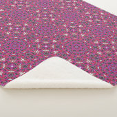 Volume negen's caleidoscoop art six sherpa deken (3/4)