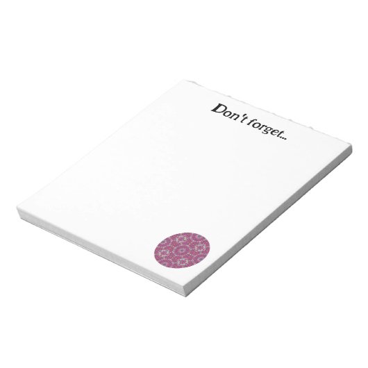 Volume negen's caleidoscoop art ten notitieblok (Linkerzijde)