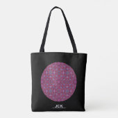 Volume negen's caleidoscoop art twee tote bag (Achterkant)