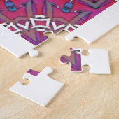 Volume negen's caleidoscoop art twintig legpuzzel (Zijkant)