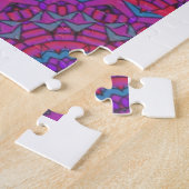 Volume negen's caleidoscoop art veertien legpuzzel (Zijkant)