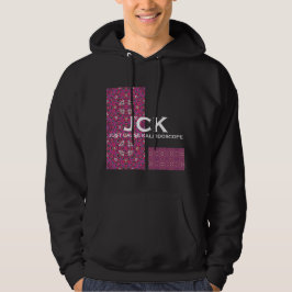 Volume negen's caleidoscoop art vijftien hoodie